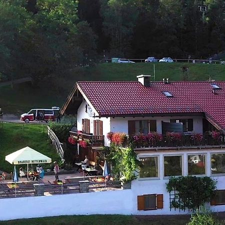 Berggasthof Karntner Alm Hotel Mittenwald Buitenkant foto